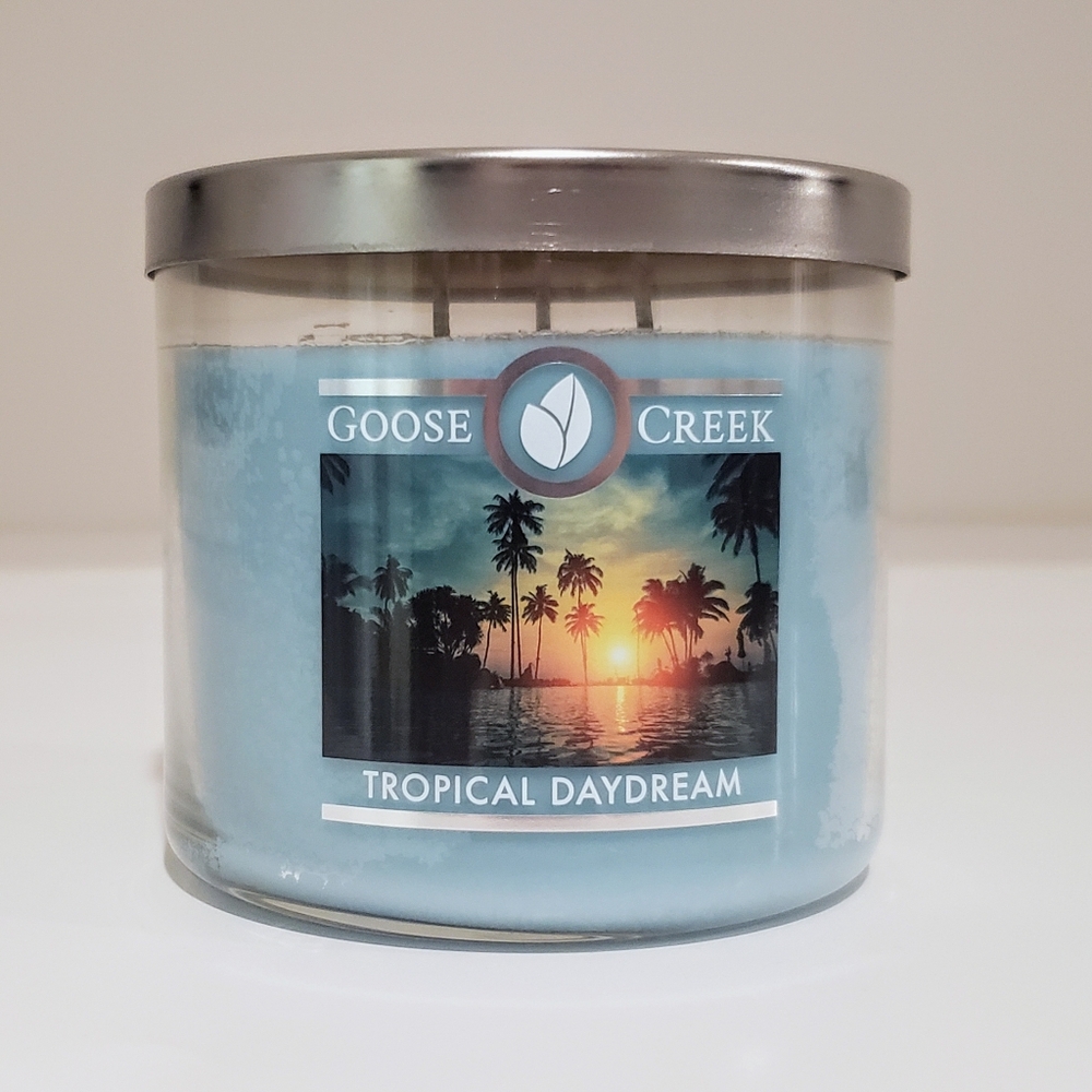 Goose Creek NEW Tropical Daydream 3 Wick Scented Candle Large